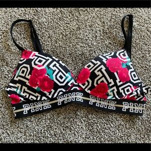 Victoria’s Secret PINK bra 34B floral